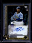 2025 Topps Chrome Carlos Rodriguez Rookie Auto RC #RA-CR Brewers