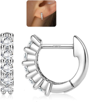 Ohrringe Silber 925 HäNgend Creolen Gold Hypoallergene | 14K Gold Creolen FüR Da