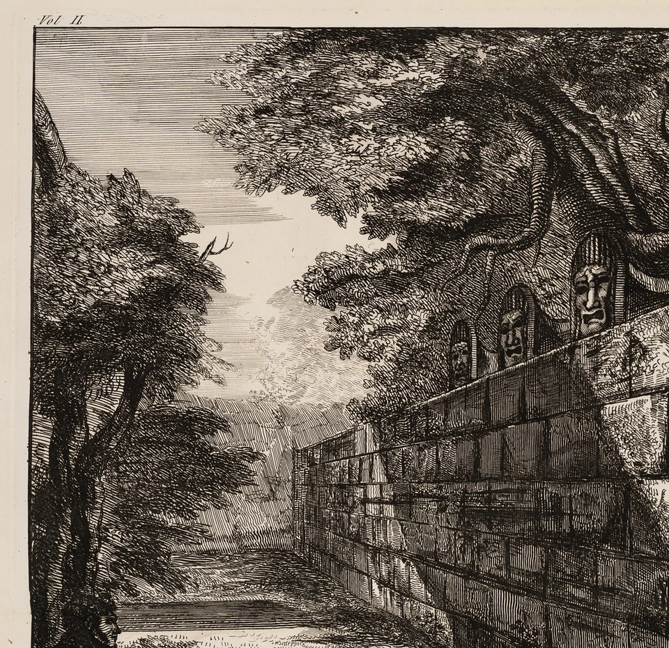PIRANESI (*1758) nach PIRANESI (*1720), Grab der Mamia, Pompeji, 1804, Rad. - Bild 3 von 4