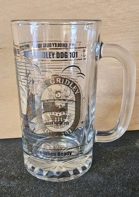 US NAVY USS Gridley DDG-101 ''Fire When Ready'' 6'' Glass Stein Gilden NM Cond