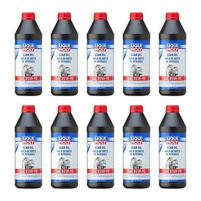 Pack of 10 Gear Oil GL4 SAE 85W 90 Liqui Moly 20016