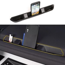 Black Co-Pilot Dashboard Storage Box Cover Trim For Land Rover Defender 20-2024