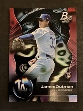 2023 Bowman Platinum - James Outman #53 (RC) Los Angeles Dodgers