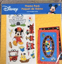 NEW Sandylion Disney Theme Scrapbooking And Sticker Pack Kit Mickey  Friends
