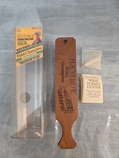 H S Strut Field Champion Natural Wild Turkey Box Game Call Silencer Plus 