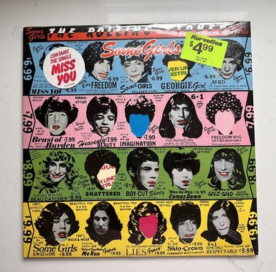 The Rolling Stones Some Girls Lp Vinyl USA 70s Press SEALED/Hype Mint Condition