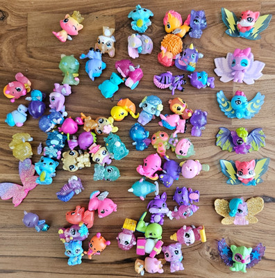 Lot of 63 Hatchimals Colleggtible Mini Toy Figures , Wilder Wings