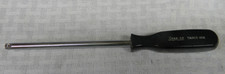 SNAP-ON 1/4" DRIVE BLACK HARD HANDLE 9" LONG SHANK DRIVER #TM9CS