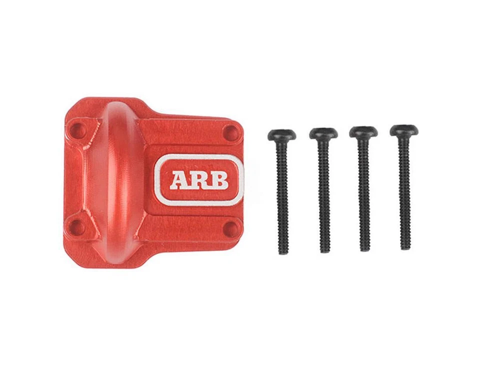 RC4WD ARB Aluminum Differential Cover for Traxxas TRX-4M (Red) [RC4ZS0372] - Image 4 of 4
