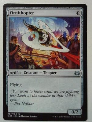 Ornithopter *Uncommon* Magic MtG x1 Aether Revolt