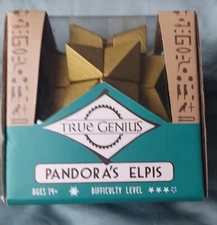 True Genius Pandora's Box Elpis Wood Brainteaser Puzzle