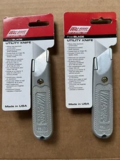 🇺🇸Lot Of 2 NEW K-799 Wal-Board Tools Fixed Blade Utility Knife Knives🇺🇸