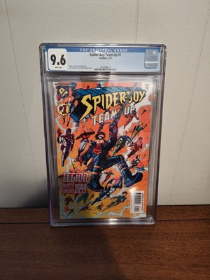 SPIDER-BOY TEAM-UP #1 1ST APPEARANCE OF SPIDER-BOY 2099 CGC 9.6 WHITE PAGES