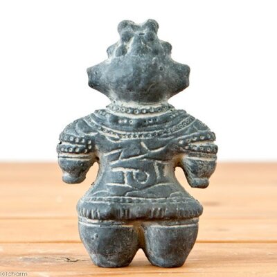 Japanese Dogu Jomon period Clay statue Earthen figure Doll Ancient