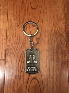 lara croft keychain