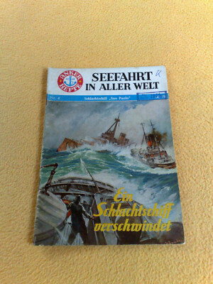 Anchor Booklet Maritime Around The World No. 4 A Battleship Disappears