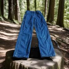 Gold Legendary Carpenter Jeans Boys Size 12 Reg Straight Adjustable Denim School