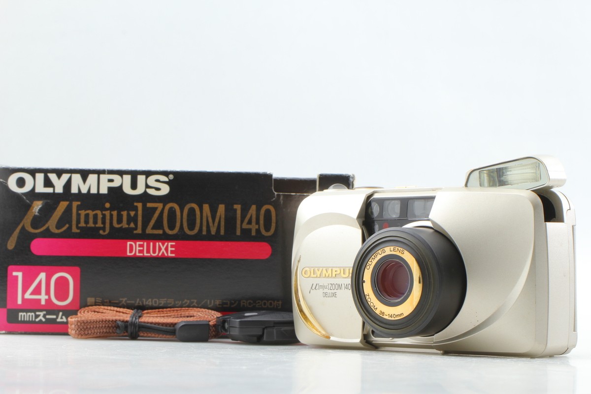 Near MINT] Olympus mju Zoom 140 Deluxe 35mm Point Shoot Film