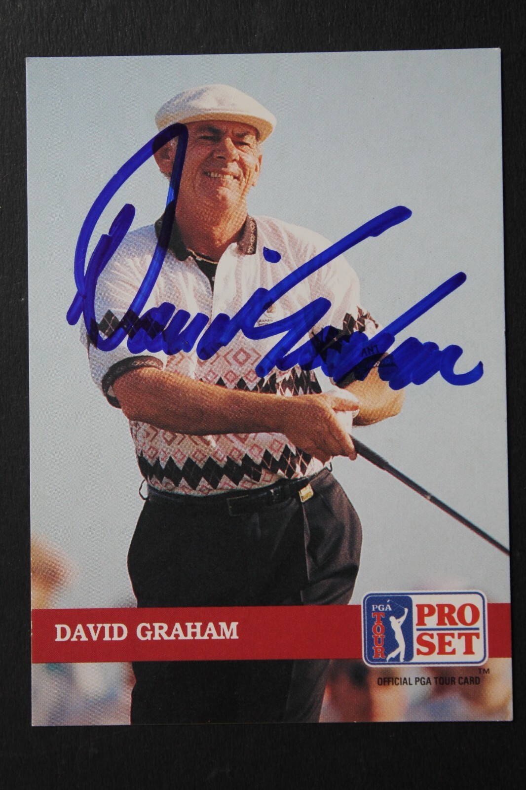 David Graham PGA Tour Signed 1992 Pro Set #188 Autographed Golf Card