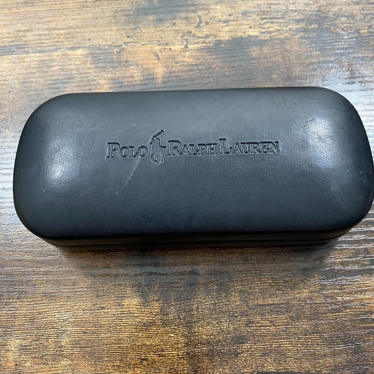 Glasses Case Polo Ralph Lauren Sunglasses Eyeglasses Hard Case Black -366