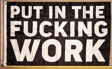Motivation Flag FREE SHIPPING Nobody Cares Work Harder 10 Gym Banner Sign 3x5'