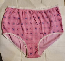 VINTAGE 100 COTTON FULL CUT PANTIES SIZE 13