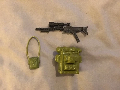 GI Joe Tunnel Rat 1987 Weapons Accessories Lot Original 80's Hasbro