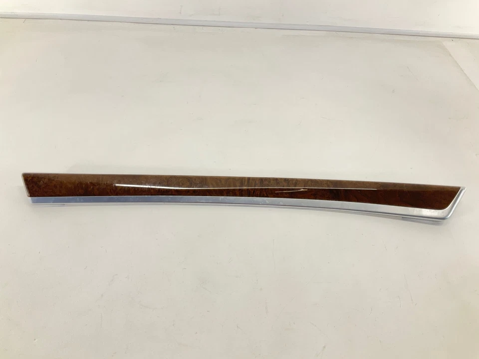 Moldura de tira de puerta delantera izquierda interior BMW 528xi F10 sedán 11-16 OEM Foto 2 de 4