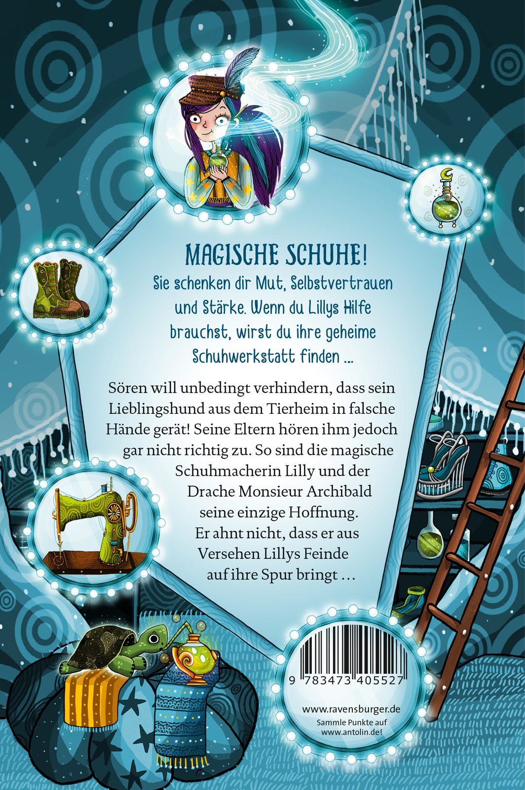 Thumbnail - Usch Luhn; Alica Räth / Lillys Magische Schuhe, Band 2: Die Verbotenen