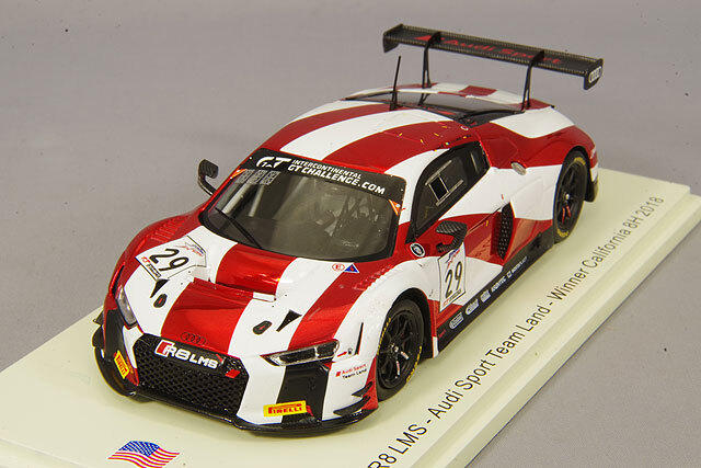 ミニカー Spark 1/18 Audi R8 PlayStation LM2005 Spark 1/18 2005 Audi R8 Oreca Playstation 4th LM 2005 Le