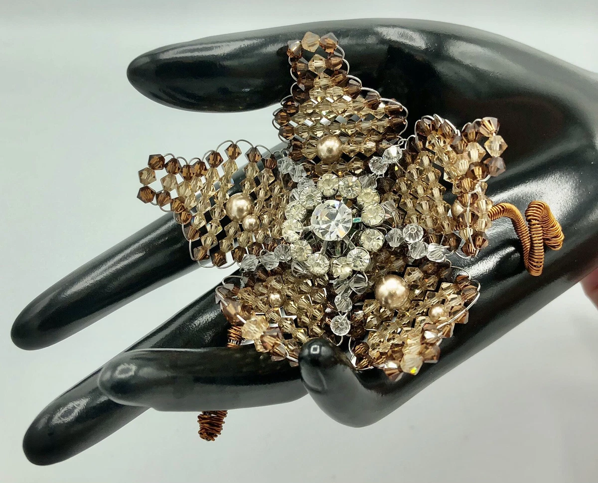 Swarovski hotsell crystal brooch
