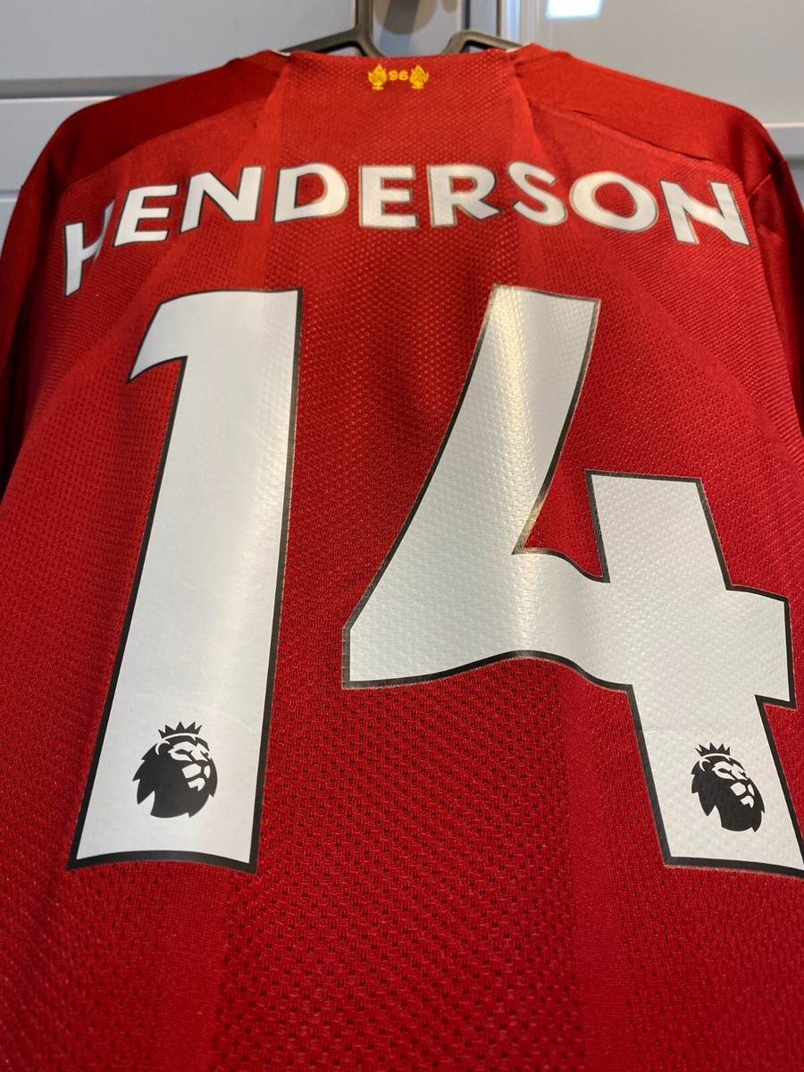 New Balance Liverpool 2019 2020 Home CWC Henderson | eBay