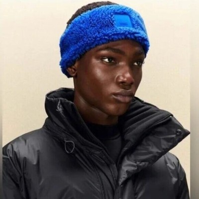 Rains Unisex Kofu Fleece Headband in the Color Waves O/S New
