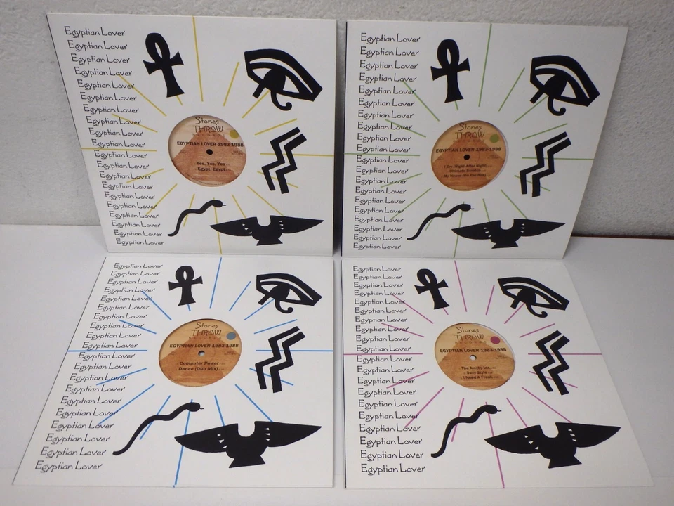 EGYPTIAN LOVER 1983-1988 Signed, Autograph 4x LP BOX SET Stones Throw STH2350 Foto 3 de 4
