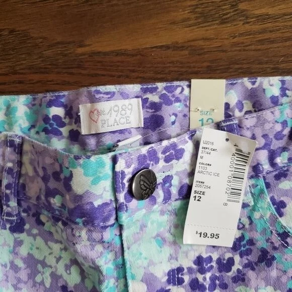 NUEVO TCP Niñas 12 Floral Morado Capri Foto 2 de 2