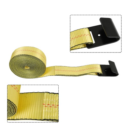 4 Pack 2" x 3333 lbs Ratchet Straps With Flat Hook Heavy Duty Tie Downs Straps - Picture 6 of 12