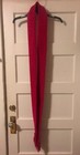 Very Long Handmade Knitted Hot Pink Scarf Beautiful Stylish & Warm-ish — photo 1