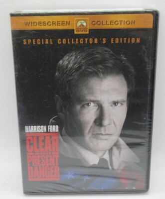 CLEAR & PRESENT DANGER - SPECIAL COLLECTOR'S ED. DVD MOVIE, HARRISON FORD, WS