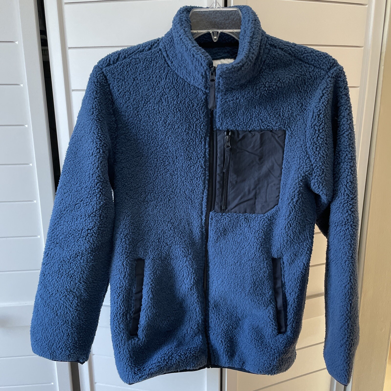 Goodfellow Men Sherpa Fleece Jacket Sz 