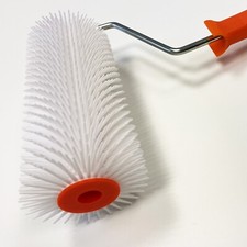 Hedgehog roller spiked roller 25 cm ventilation roller floor coverings spiked 14 mm with bracket