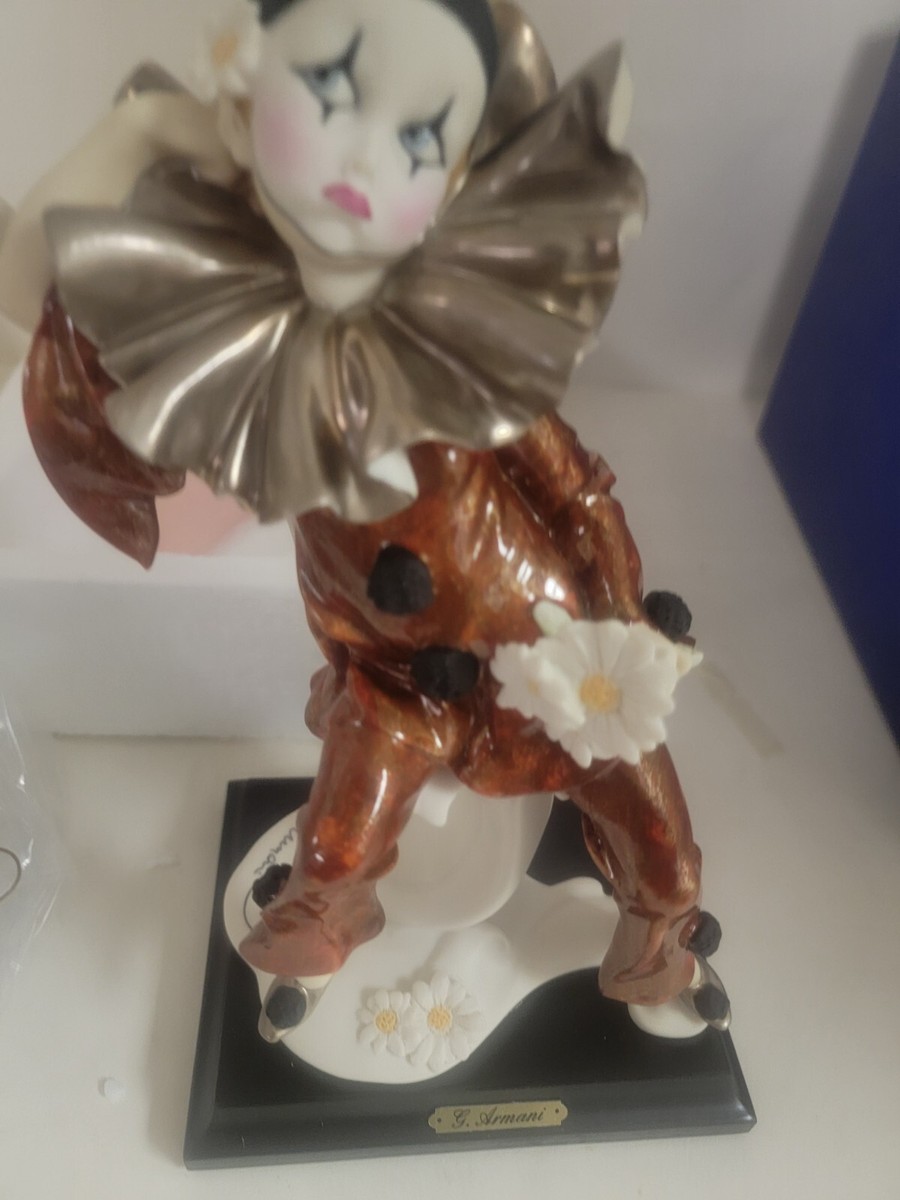 Giuseppe Armani 745-E Ruffles Little Pierrot Clown Daisies 9