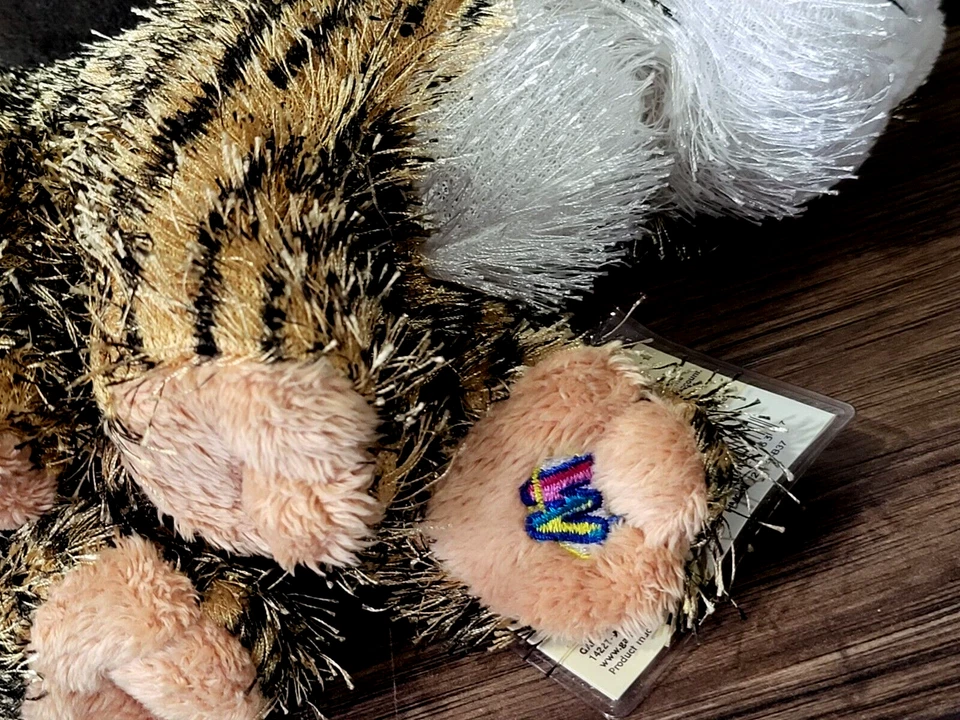 HM032 ~ Ganz Webkinz ~ Tiger ~  Stuffed Animal Plush NWT with code - Image 3 of 4