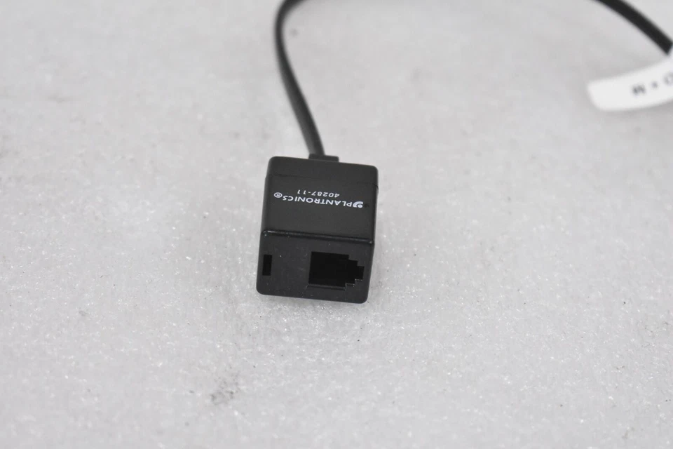 CABLE PLANTRONICS 40287-11 EHS PARA AURICULARES INALÁMBRICOS AVAYA (LOTE DE 2) Foto 2 de 3