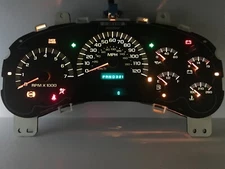 2002-04 Trailblazer Speedometer Instrument Gauge Cluster w/o DIC 