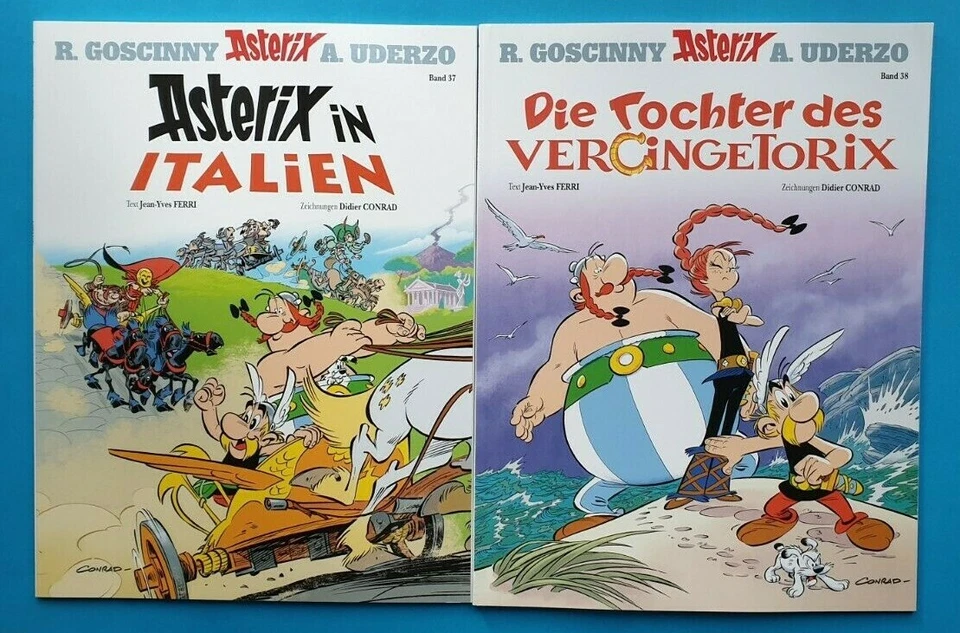 Comics Asterix & Obelix Sammlung Band 37 + 38 Neu 1A absolut TOP Softcover