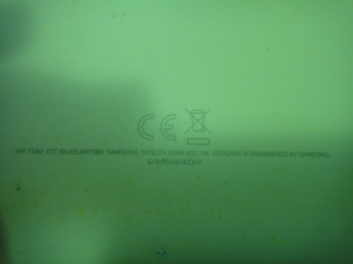 Samsung SM-T580 Tablet blanca con problemas recambios España - Imagen 7 de 16