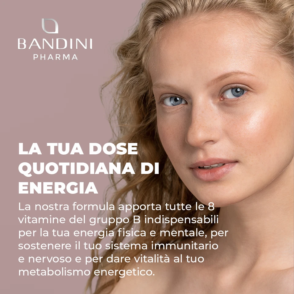 Bandini® Vitamina B Complex 180 Compresse ad Alto Dosaggio - Vegan (Per 6 Mesi) - Immagine 3 di 4
