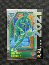 2020-21 Panini Flux Immanuel Quickley New York Knicks Freshman Year #20