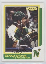 1986-87 O-Pee-Chee Dennis Maruk #60 0m8e