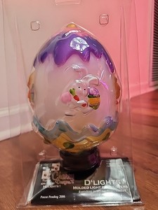 New Cherry Designs D-Lights Molded Holiday Easter Egg Light Bulb Cover